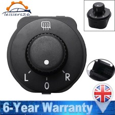 Adjustment Button Reverse Mirror Switch for VW Polo 2010-2019 6R1959565F Plastic