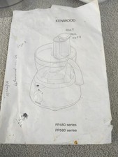 Kenwood Food Processor FP480