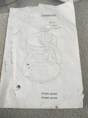 Kenwood food processor fp480 - kenwood,