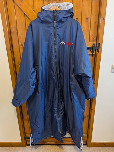 Dry robe blue grey long - dry,