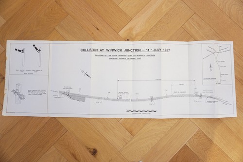 1967 winwick junction - winwick, railway