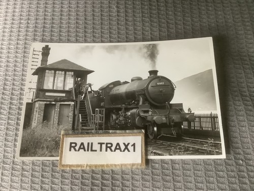 Railway steam photograph - railway,