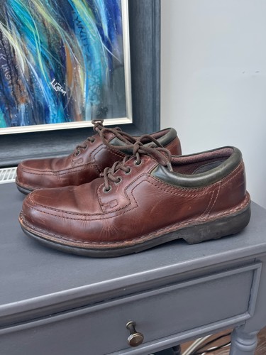 Clarks brown leather - , shoes