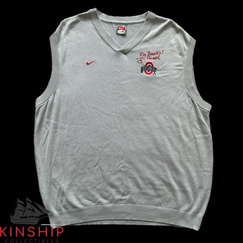Jim tressel signed nike ohio - jim,