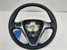 2009 FORD FIESTA Mk7 Vinyl Multifunctional Black Steering Wheel