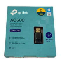 TP-Link Archer T2U AC600 Mini Wireless USB Adapter Dual Band Wi-Fi - D10 O915