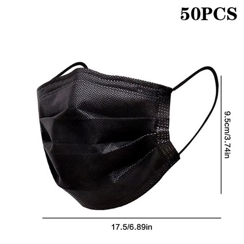 Pack disposable face - 50, masks