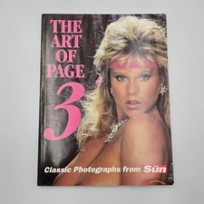 The Art of Page 3 Classic Photographs from The Sun Book Rare OOP Paperback 