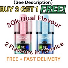 30k PUFFS Dual Flavour Crystal