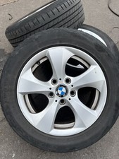 3 SERIES 320D F30 F31 16 INCH SET OF ALLOY WHEELS WITH GOOD RUN FLAT TYRES