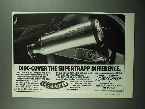 1989 supertrapp exhaust system - 1989,