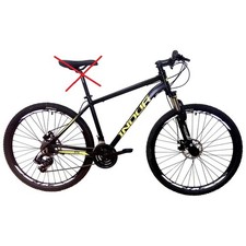 Indur MTB Mens Disc Mountain Bike - Large - Black (Chipped/Missing Parts) B+
