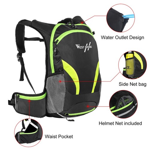 West biking waterproof bag - west,