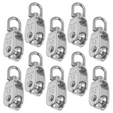  10 Pcs Small Rope Pulleys