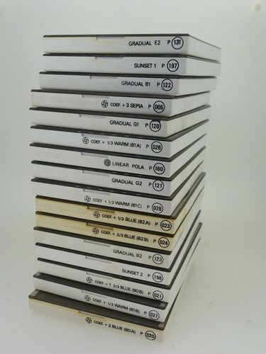 Assorted cokin filters - 16,