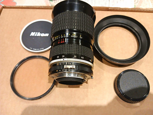 Nikon 50mm zoom lens - f4,