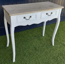 Shabby Chic Two Drawer Console