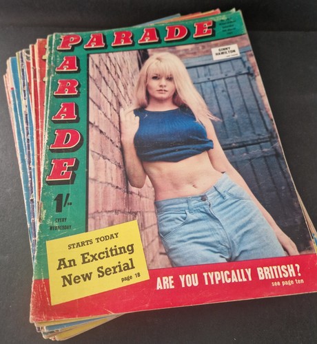 Parade magazines 1967 1968 job - magazines,