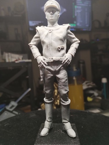 Captain scarlet figurine - captain,
