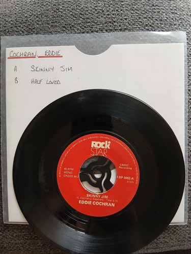 Eddie cochran skinny - skinny, jim