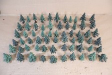 MERIT OO HO SCALE JOB LOT of VINTAGE FIR TREES for MODEL RAILWAY LAYOUT KIT 1om