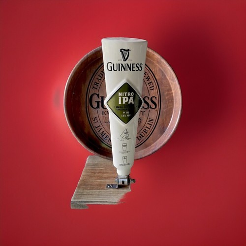 Guinness beer tap handle - beer,