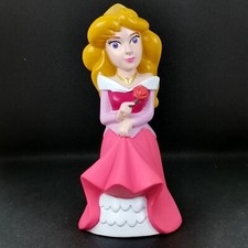 Disney bath toy 5" Sleeping Beauty Aurora princess toy figure Rose