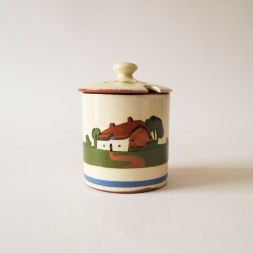 Dartmouth pottery ceramic jam - ceramic,
