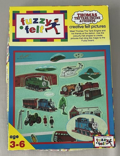 Vintage fuzzy felt thomas - felt, the