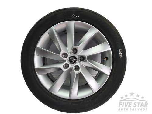 Skoda superb r17 alloy wheel - skoda,