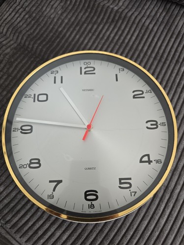Vintage metamec wall clock - vintage,