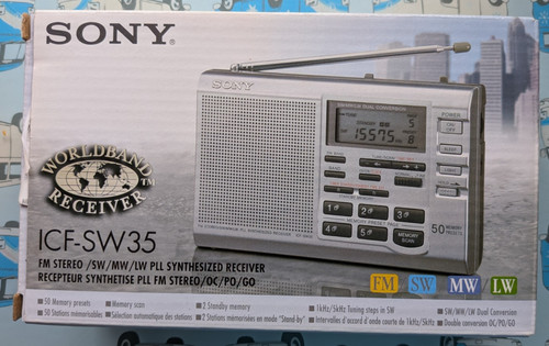 Sony icf sw35 - world, radio