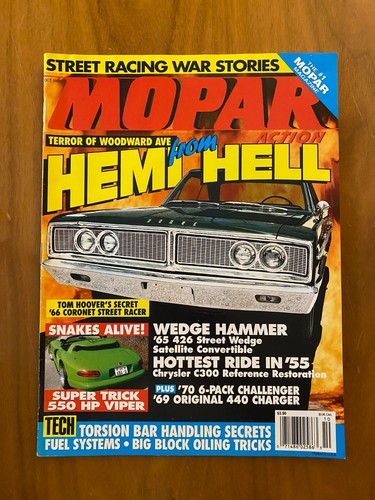Mopar action magazine oct 1993 - magazine,