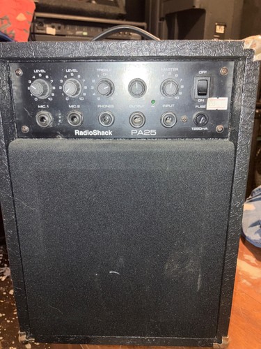 Radio shack pa25 guitar amp - guitar,