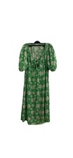 Women's Green Floral Dress