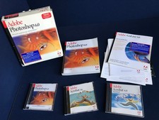 Adobe Bundle Photoshop Acrobat Software & Manual for Mac & Windows
