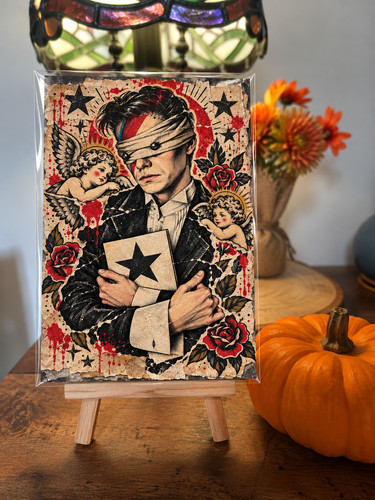 David bowie black star - david, star"
