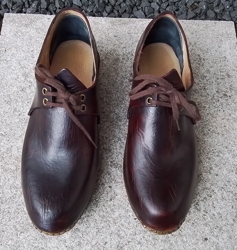 Mens traditional leather shoe - mens,