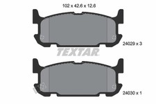 REAR BRAKE PAD SET DISC BRAKE