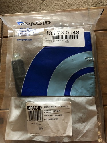 Pagid 70391 front left - pagid,
