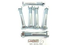 Bolt Kit Fleming Grass Topper Rubber Doughnut  Coupling + Abbey Conor Major LSM