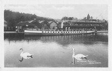 Postcard lakeside pavillion - postcard,