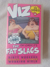 The Fat Slags Viz VHS Video