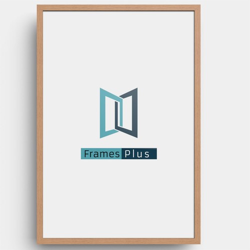 Picture frame modern poster - picture,