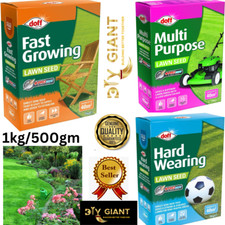 Doff Hard Wearing/ Multipurpose/  Fast Growing LAWN  Grass SEED TOUGH FERTILISER