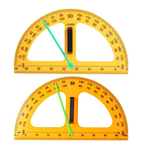 Large teacher protractor - teacher,