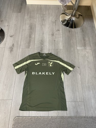 Norwich city match worn - match, staff