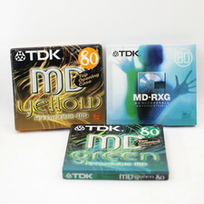 TDK MD-RXG  80, SEALED, BLANK