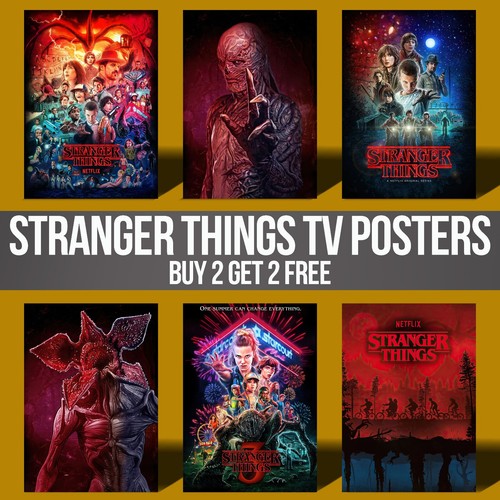Stranger things series wall - stranger,