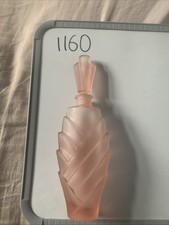 Tall Frosted Rose Glass